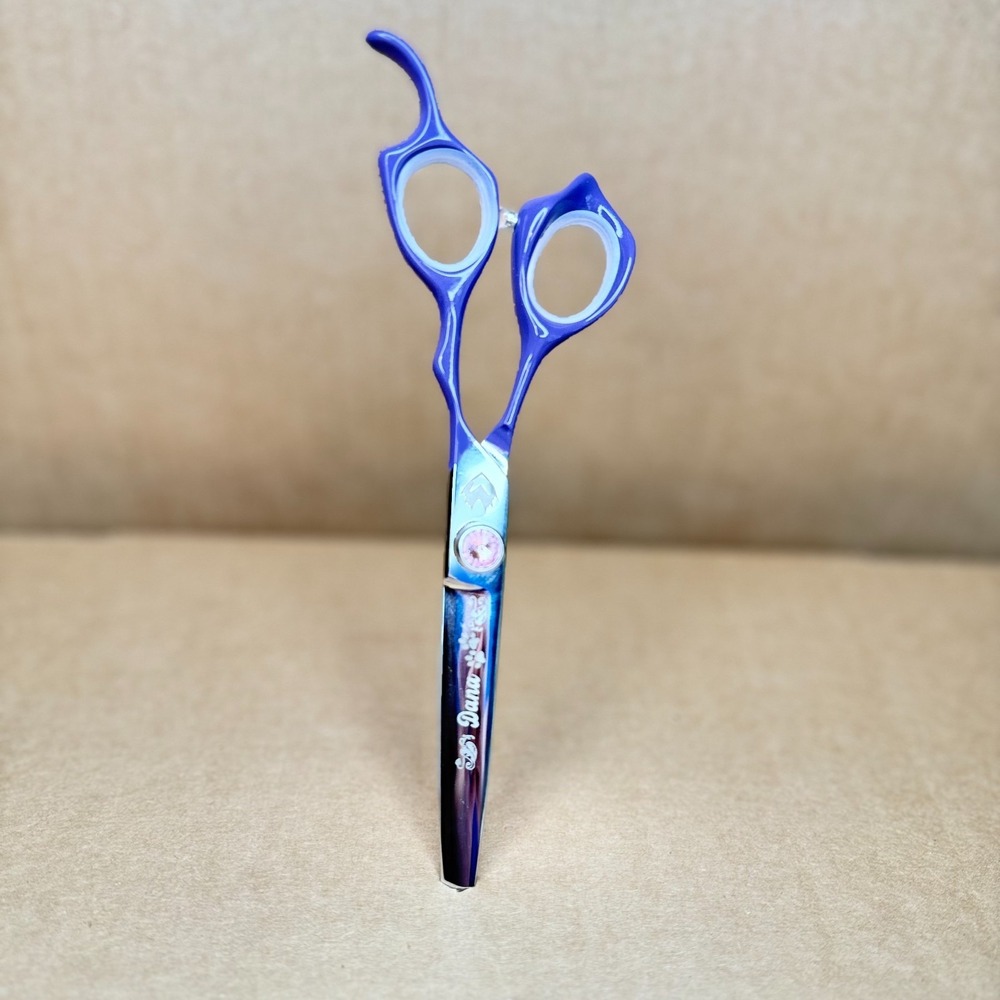 Freebird Grooming Shears Set: 6  Thinning, 7  Straight, 6.5  Curved   Case - Picture 7 of 10